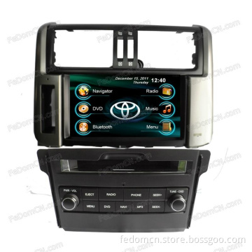 Car DVD GPS Navigation System for Blueooth Stereo Headunit Autoradio for Toyota Prado 2010 with Original Amplifier (C8011TP)